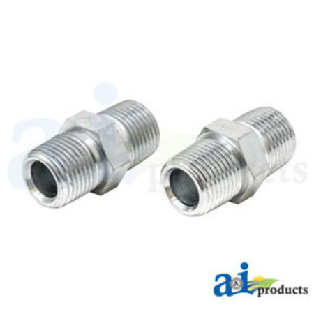 A & I PRODUCTS Straight Solid Male NPT X Male NPT Adapter 3.75" x4" x2" A-43C43